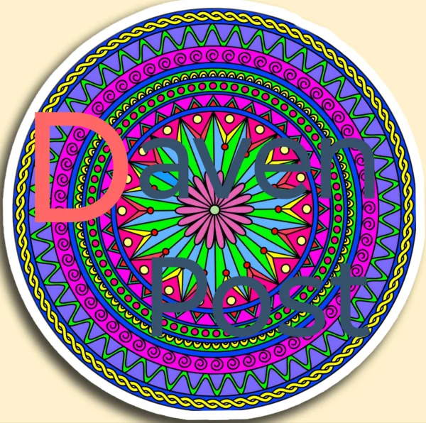 Mandala Sticker