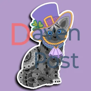 Sticker Mandala +🐱