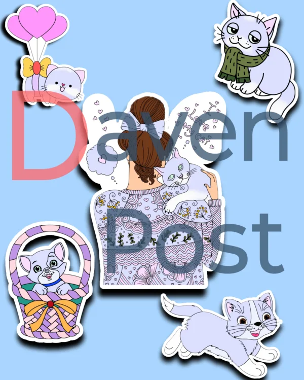 Stickers for cat lover 😺