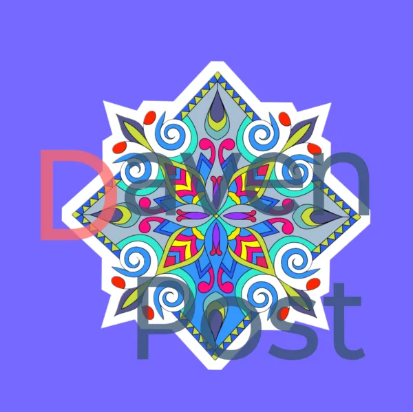 Mandala Sticker